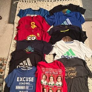 Lot of boys size 10/12 tees